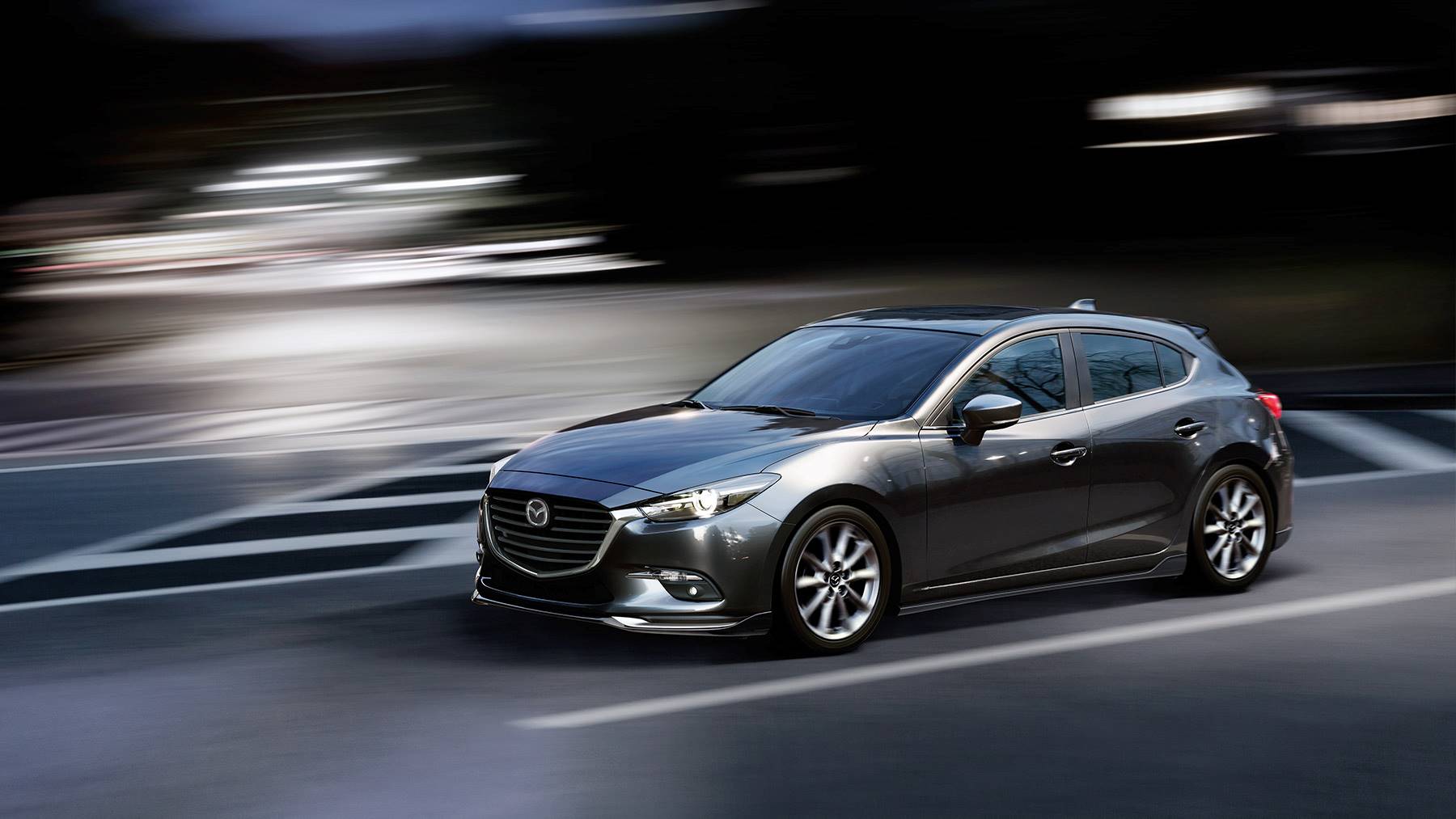 2018 Mazda 3 Hatchback Machine Grey